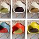 Lot de fauteuils eames vitra avec accoudoirs (6)