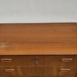 Scandinavian teak chest of drawers, 5 drawers, 1960s