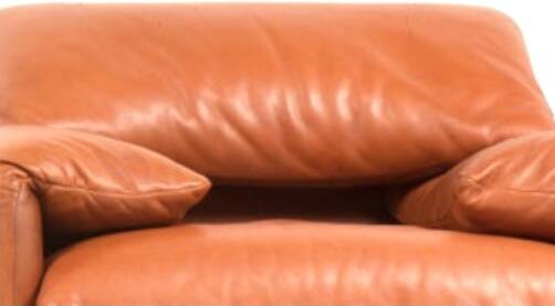 Cassina Maralunga leather armchair