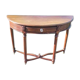 Console made of Honduran mahogany