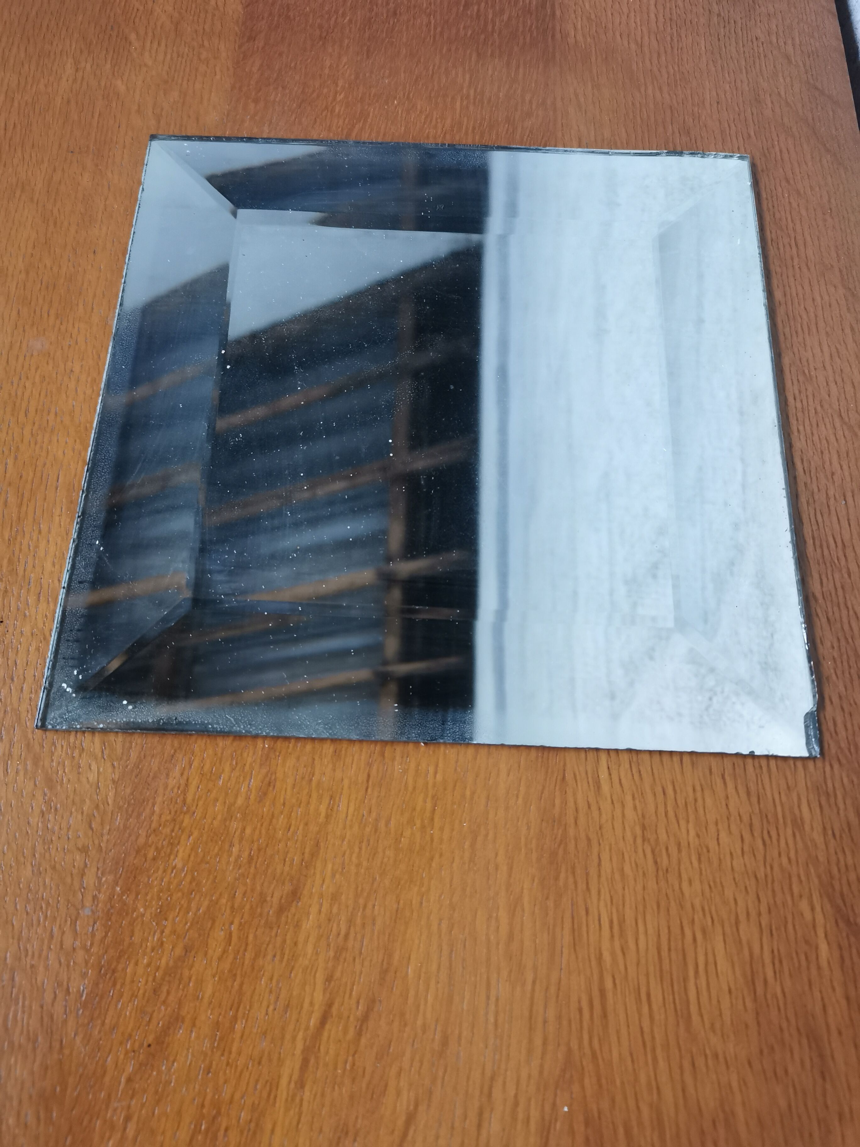 Trio de miroirs biseautés à poser