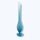Blue opaline vase – Vintage elegance