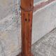Colonne sellette en bois