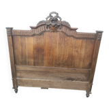 solid oak headboard