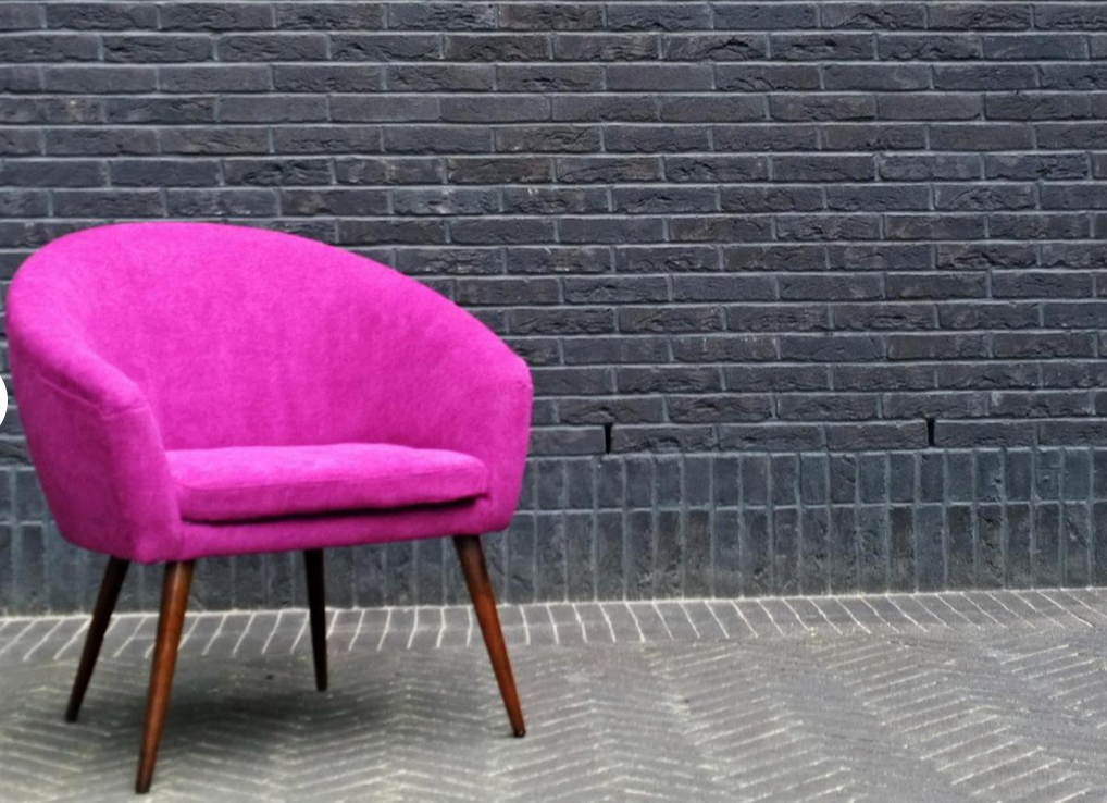 Mid century polish club chair Emil from late 60s