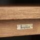 LACOUR oak desk. 1930s/1940s.