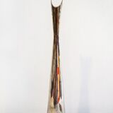 Silver-plated metal vase Cardinal by Lino Sabattini for Christofle, 1956