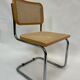 Chaise Cesca modèle b32 en chrome de Marcel Breuer