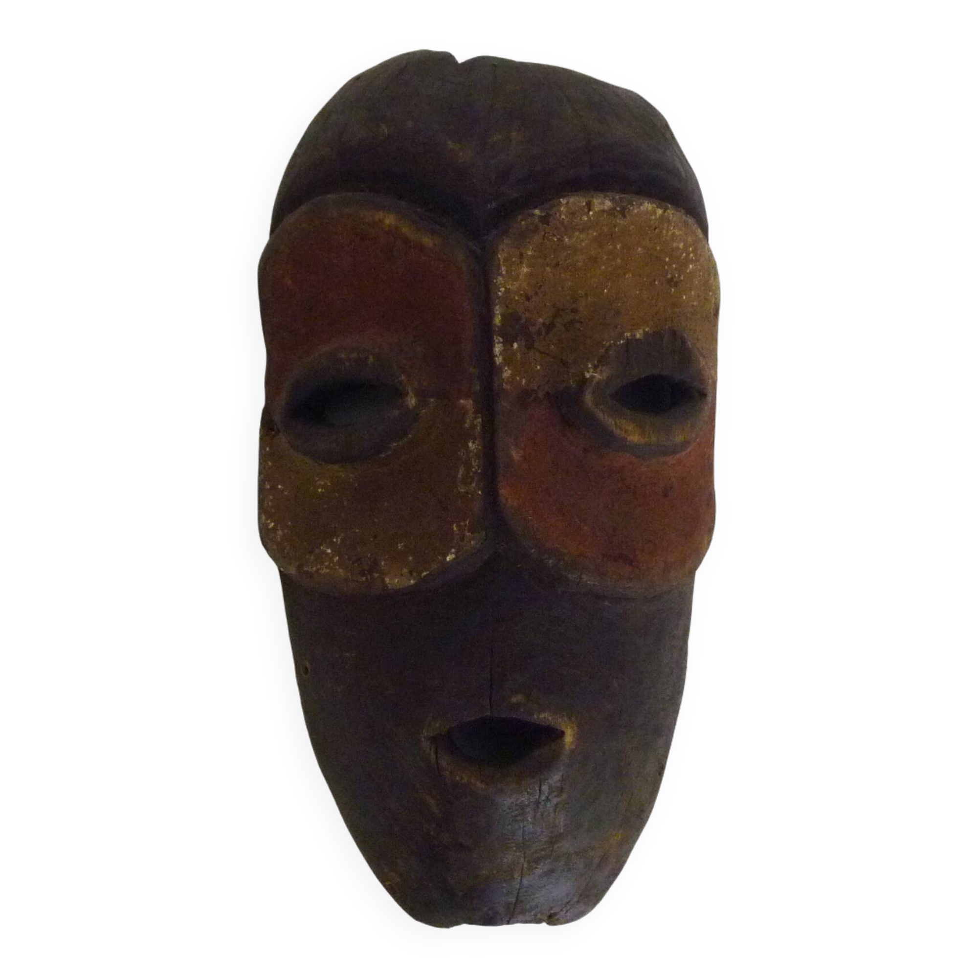 Old African Kumu mask DRC Congo Africa AFRICAN TRIBAL Art. 1930s 40s