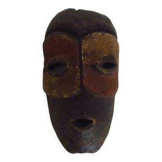 Ancien masque africain kumu rdc congo afrique art tribal africain. années 30 40