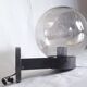 Applique  Delmas  globe « fumé » lampe