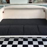Mid Century Modern 1960’s Boucle Sofa Bed by Greaves and Thomas