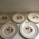 Lot 5 assiettes à dessert Luneville