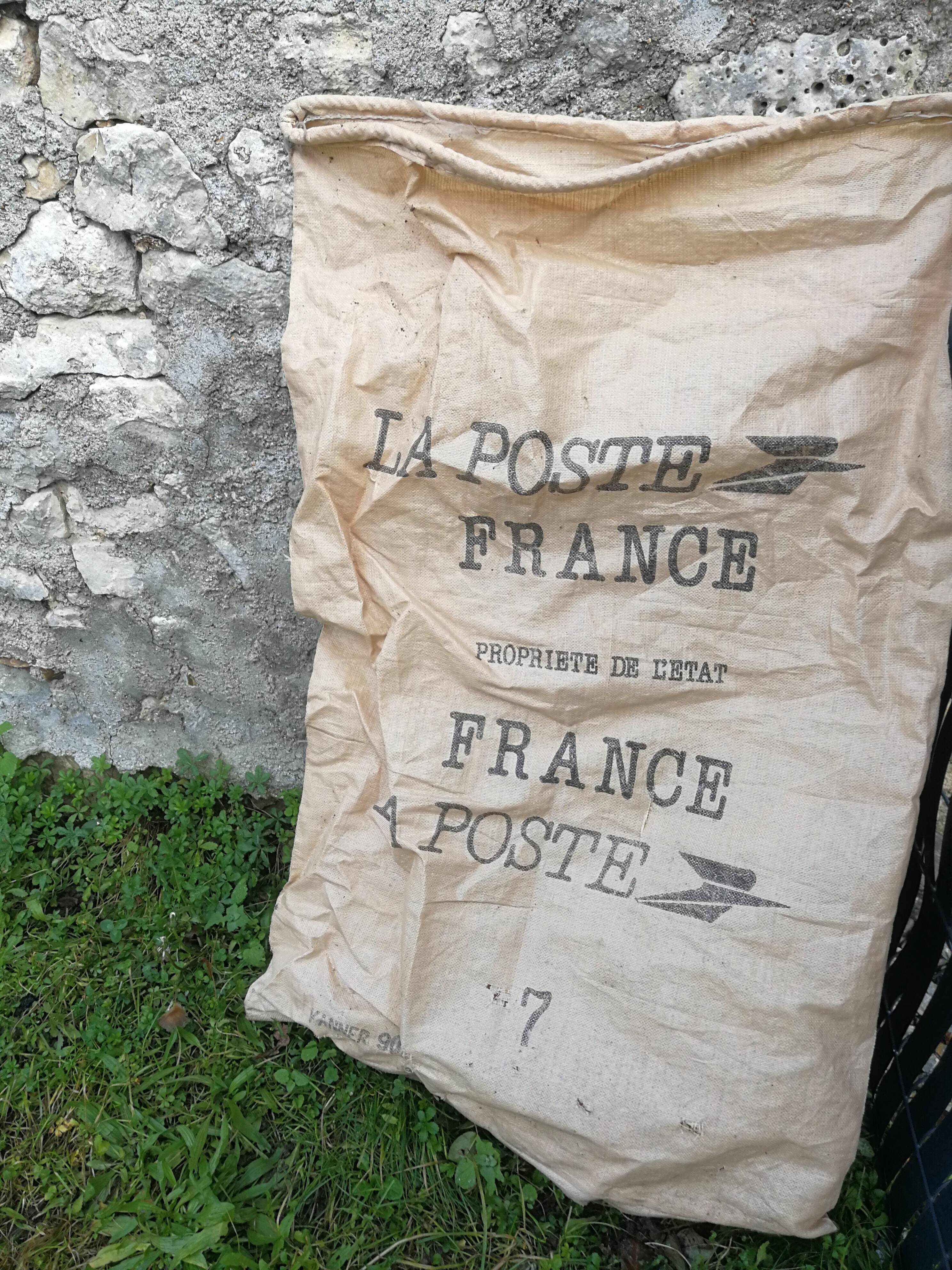 Old mail bag ''la poste france'' '
