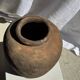 Borneo vase in brown terracotta (2) H35 D23