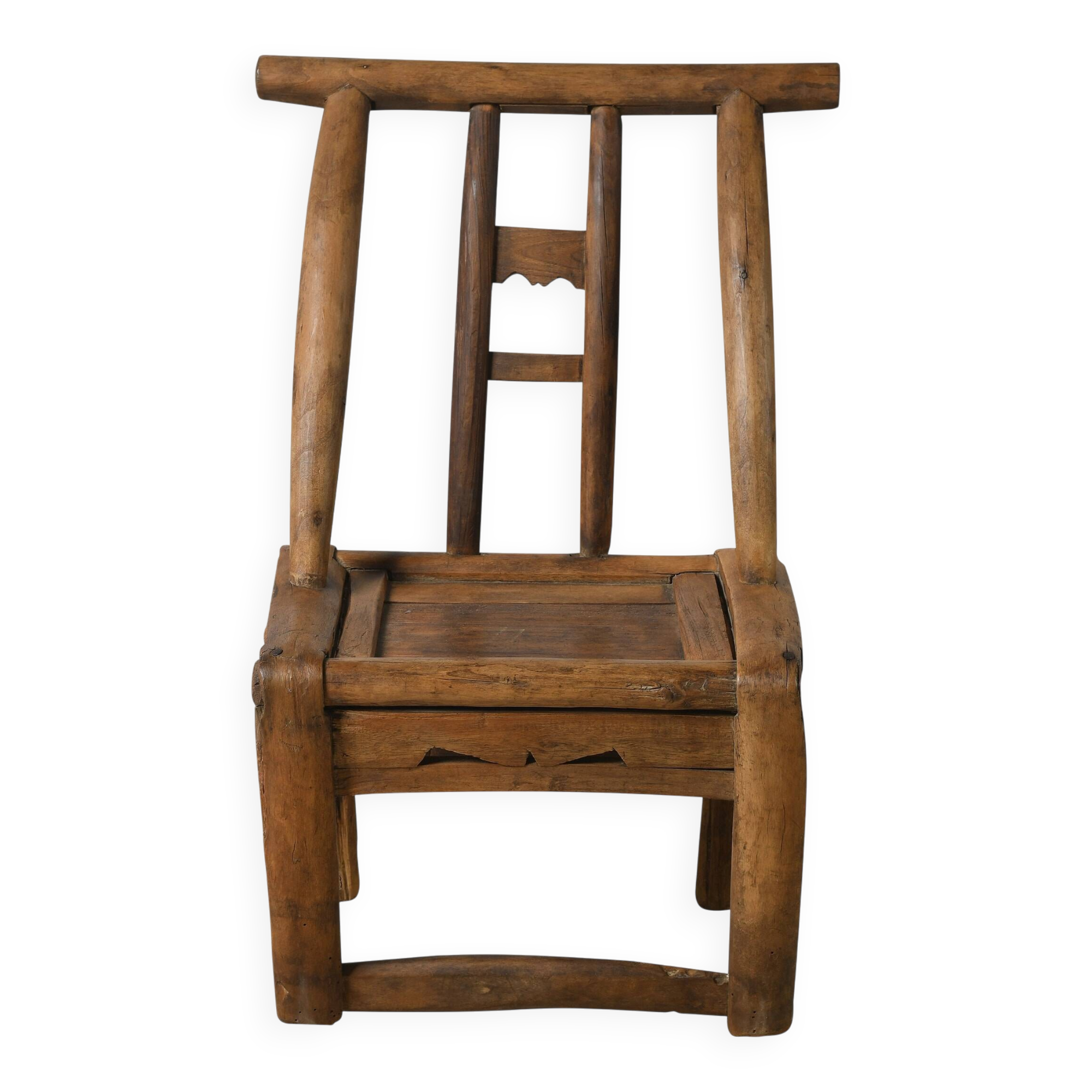 Haizi – Antique Chinese children's chair in willow no. 4
