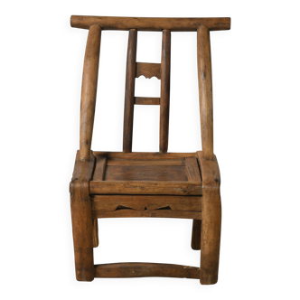 Haizi – Antique Chinese children's chair in willow no. 4