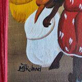 3 colorful paintings
