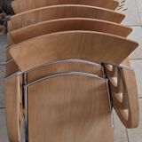 5 Can Can chairs by Komplot Design for Brunner, 1993