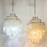 Verner Panton "Fun" pendant lights produced by Frandsen - 2 available