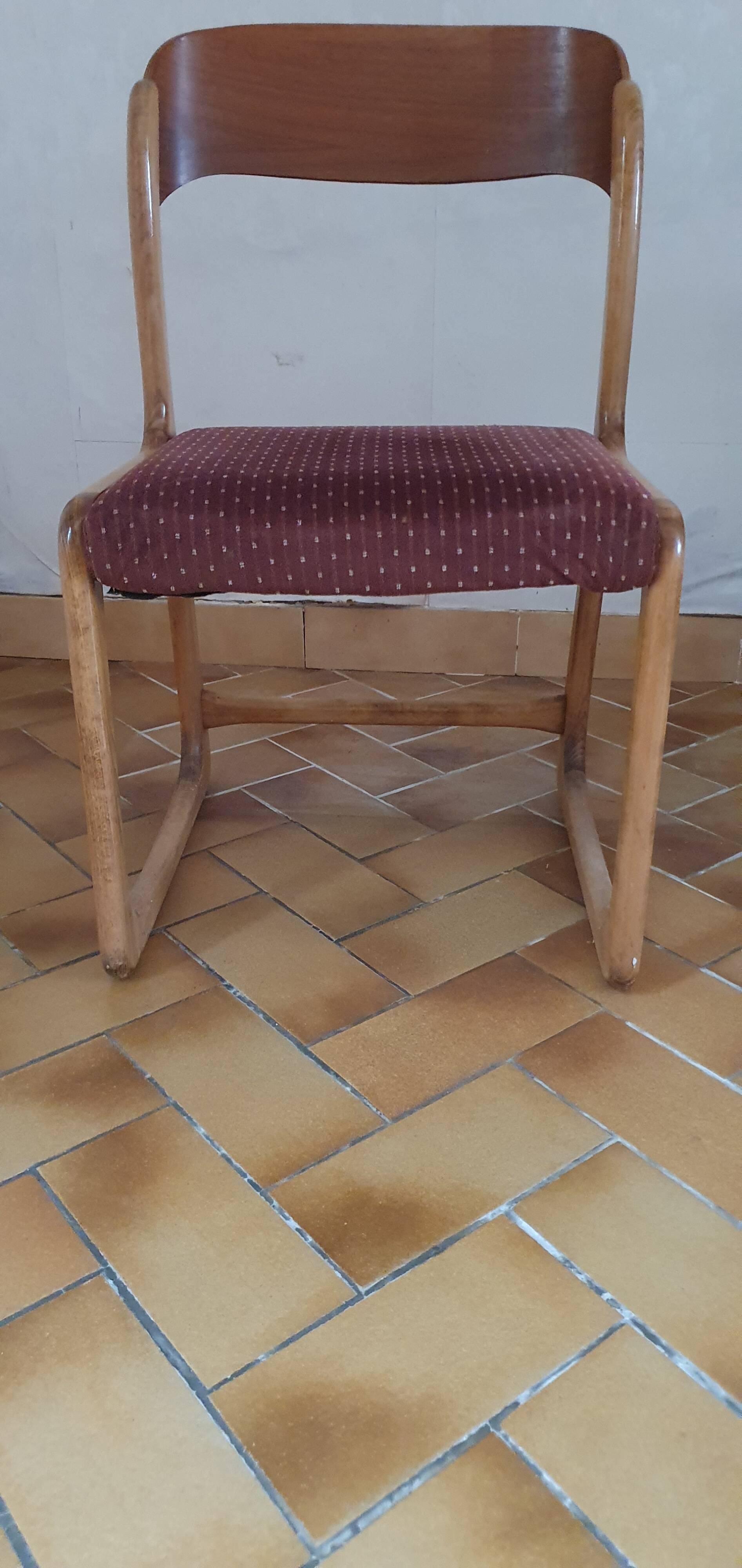 Bauman sled chairs