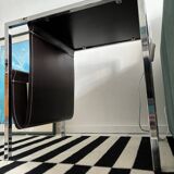 Magazine holder side table from the 70s