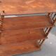 Antique wall shelf, late 19th century, faux bamboo.