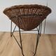Wicker armchair, Germany, 1970s