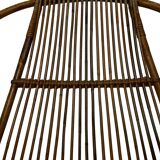 Vintage Rattan Chair Dirk Van Sliedregt Rohe Noordwolde 1960