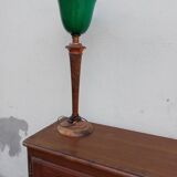 Louis XV style rustic buffet in solid walnut