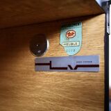 Rosewood sideboard 816 by Alain Richard for Meubles TV, France, 1960