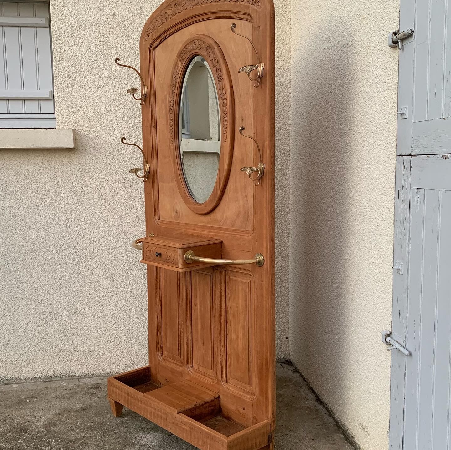 Vestiaire Art déco Noyer 1920