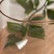 Set of 2 glasses old pink black foot