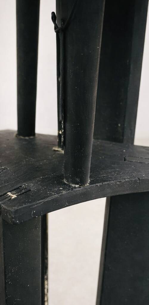 Postmodern Memphis floor lamp, circa 1980.