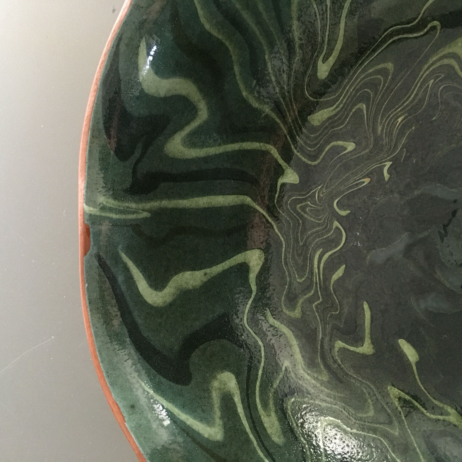 Large mixed earth salad bowl