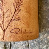 Ceramic vase Raymonde Leduc -Vallauris -60s