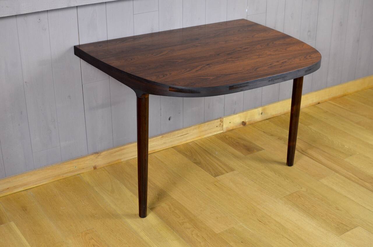 Scandinavian Console in Rio Rosewood Vintage 1960