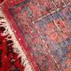 Vintage Iranian rug from the 1950s. Handcrafted, handmade.