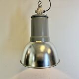 Industrial Italian Aluminium Pendant Lamp from Fael Luce, 1970s