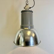 Industrial Italian Aluminium Pendant Lamp from Fael Luce, 1970s