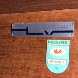 Teak enfilade by André Monpoix 1960