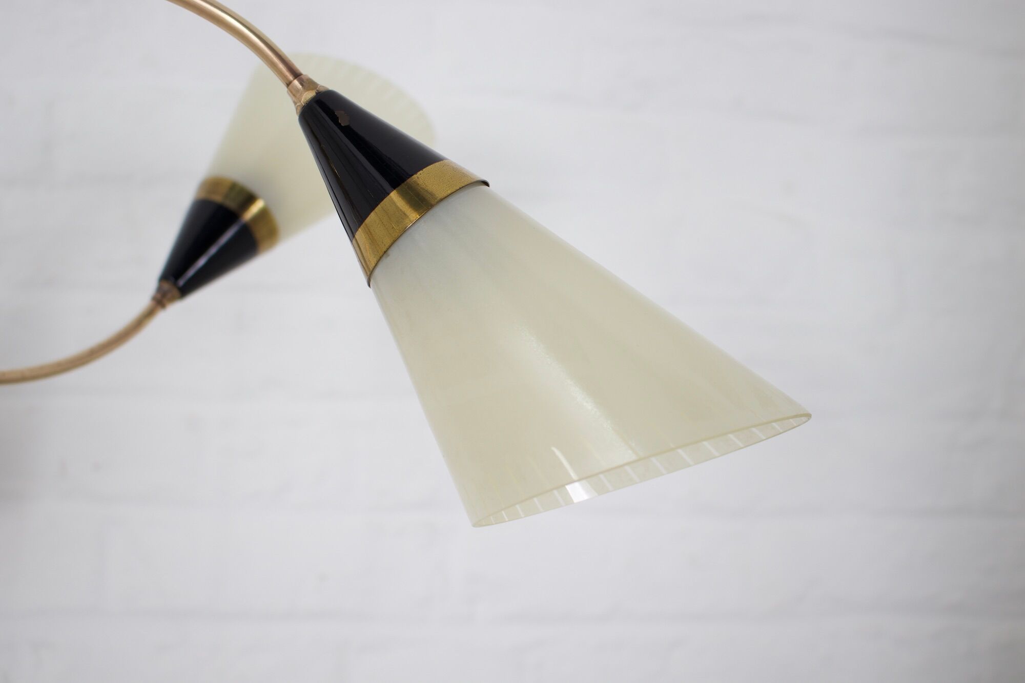 Brass chandelier sputnik