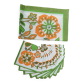 Nappe et serviettes vintage