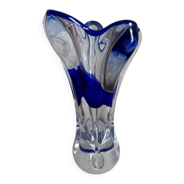 Murano crystal vase
