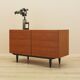 Danish teak cabinet with adjustable shelves, 1960s