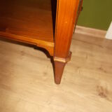 Side table table in cherry tree
