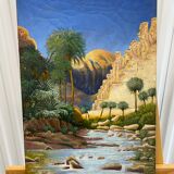 Orientalist painting signed Marchetti