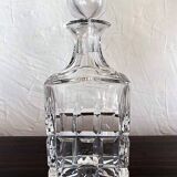 Manhattan crystal whiskey decanter