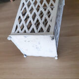 Openwork iron umbrella stand