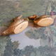 Couple of brass ducks